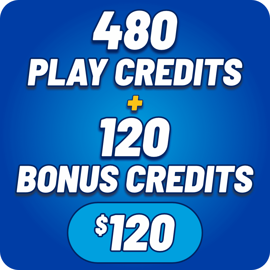 600 Play Credits
